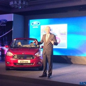 Ford Figo Aspire India launch