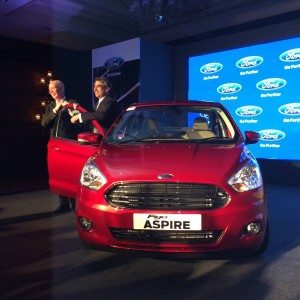 Ford Figo Aspire India launch
