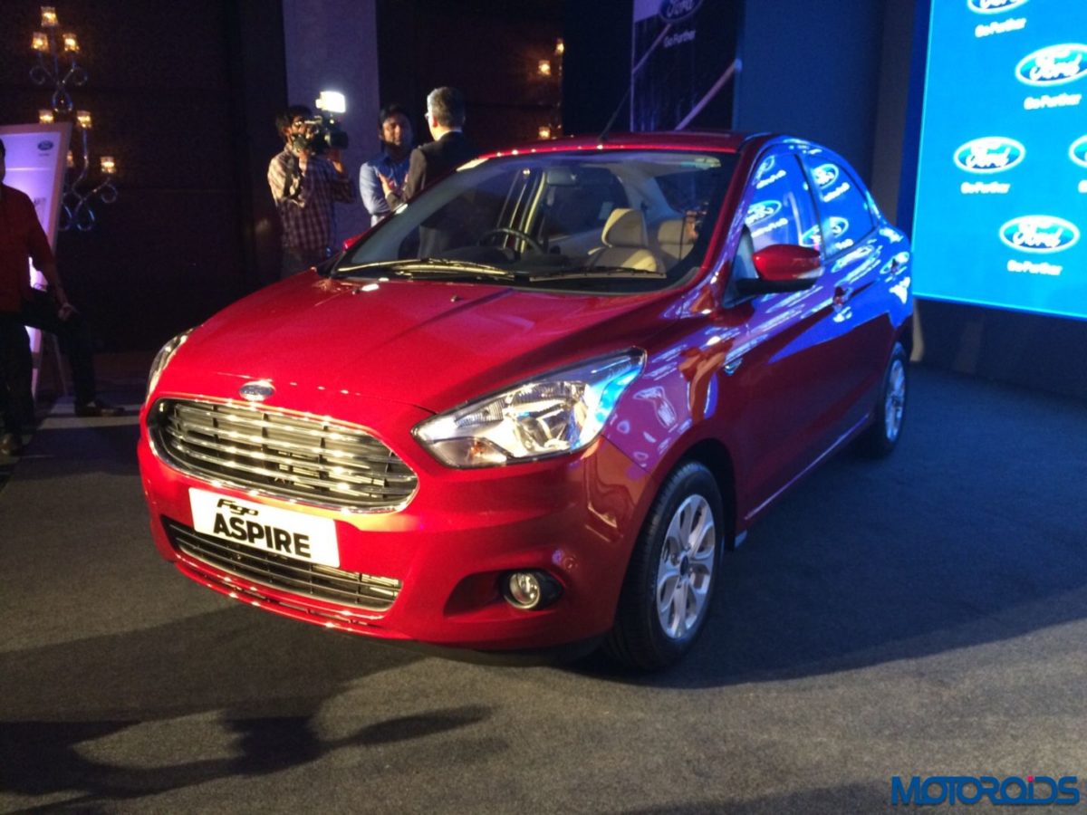 Ford Figo Aspire India launch