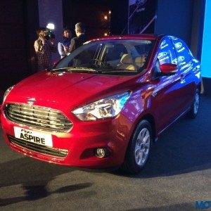 Ford Figo Aspire India launch