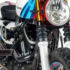 Harley Davidson Martini Sportsters by Shaw Speed Custom