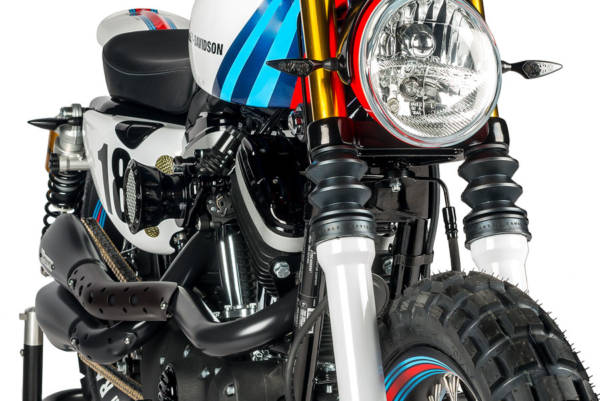 Harley Davidson Martini Sportsters by Shaw Speed Custom