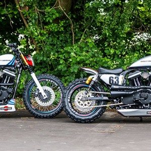 Harley Davidson Martini Sportsters by Shaw Speed Custom