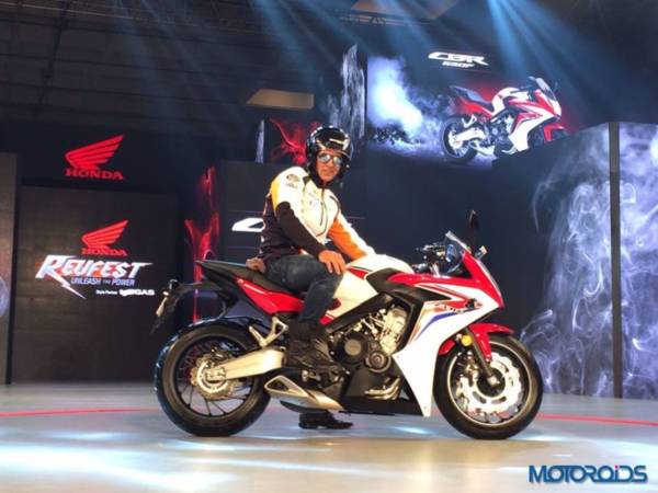 Honda CBRF India Launch Akshay Kumar