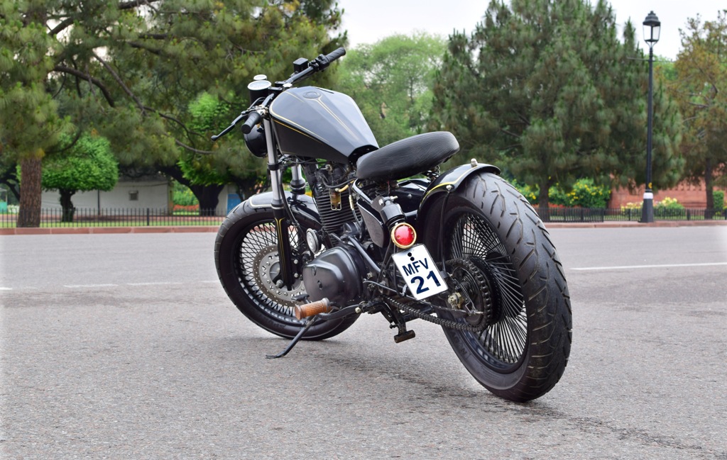 Debut Build: A custom Royal Enfield Bobber by Karman Design