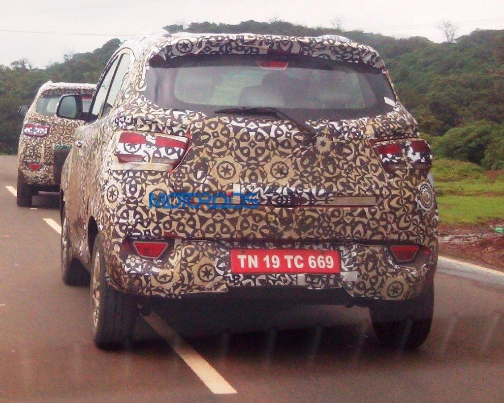 Mahindra S101 spy image (2)