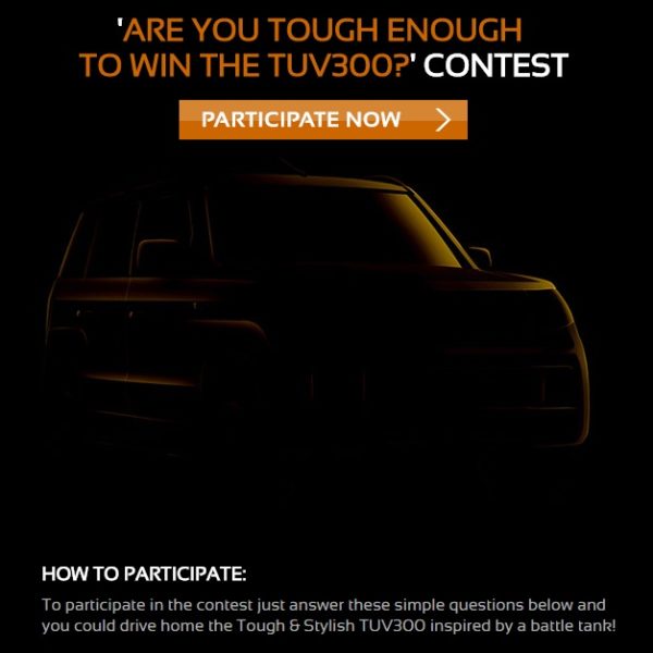 Mahindra TUV Contest