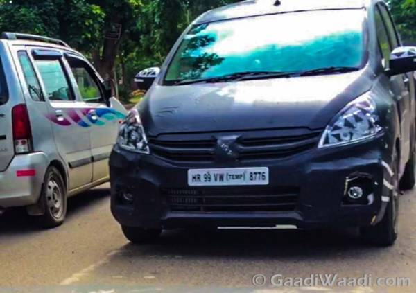 Maruti Ertiga facelift