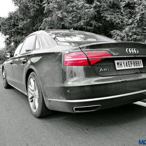 New  Audi A L rear