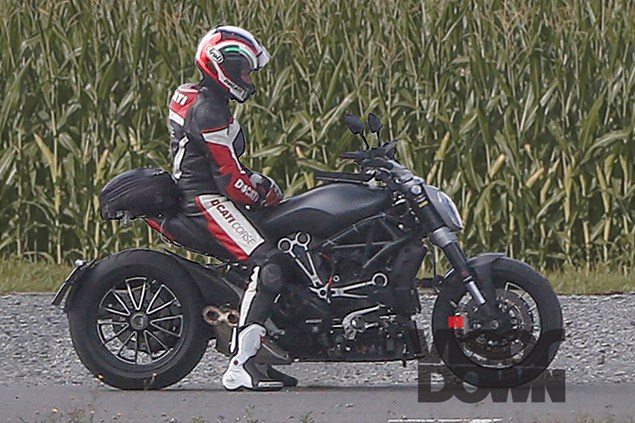 New Ducati Diavel Spied - 1