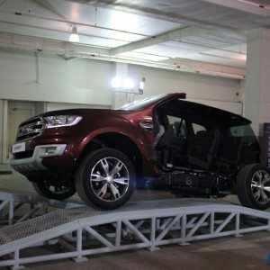New Ford Endeavour Cut Away