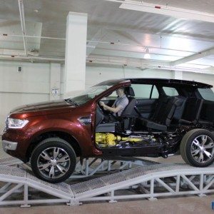New Ford Endeavour Cut Away