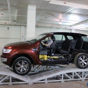 New Ford Endeavour Cut Away