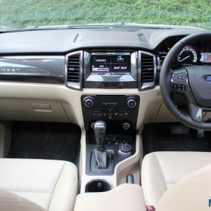 New Ford Endeavour Dashboard