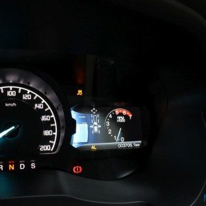 New Ford Endeavour Instrument Cluster