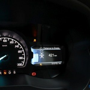 New Ford Endeavour Instrument Cluster