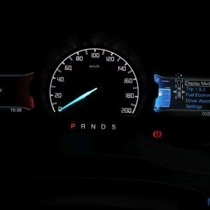 New Ford Endeavour Instrument Cluster