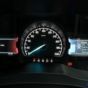 New Ford Endeavour Instrument Cluster