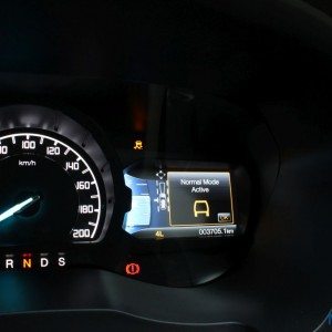 New Ford Endeavour Instrument Cluster