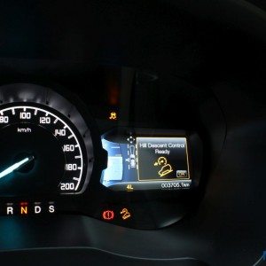 New Ford Endeavour Instrument Cluster