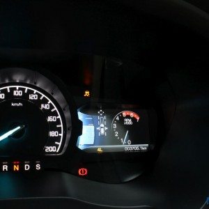 New Ford Endeavour Instrument Cluster