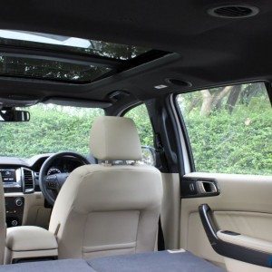 New Ford Endeavour Moon Roof