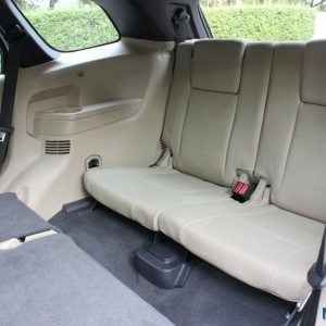 New Ford Endeavour Third Row Seats