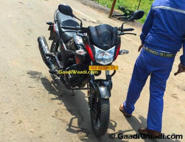 New Hero MotoCorp Hunk Facelift Spied