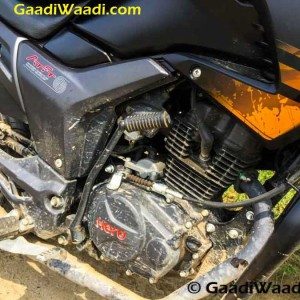 New Hero MotoCorp Hunk Facelift Spied