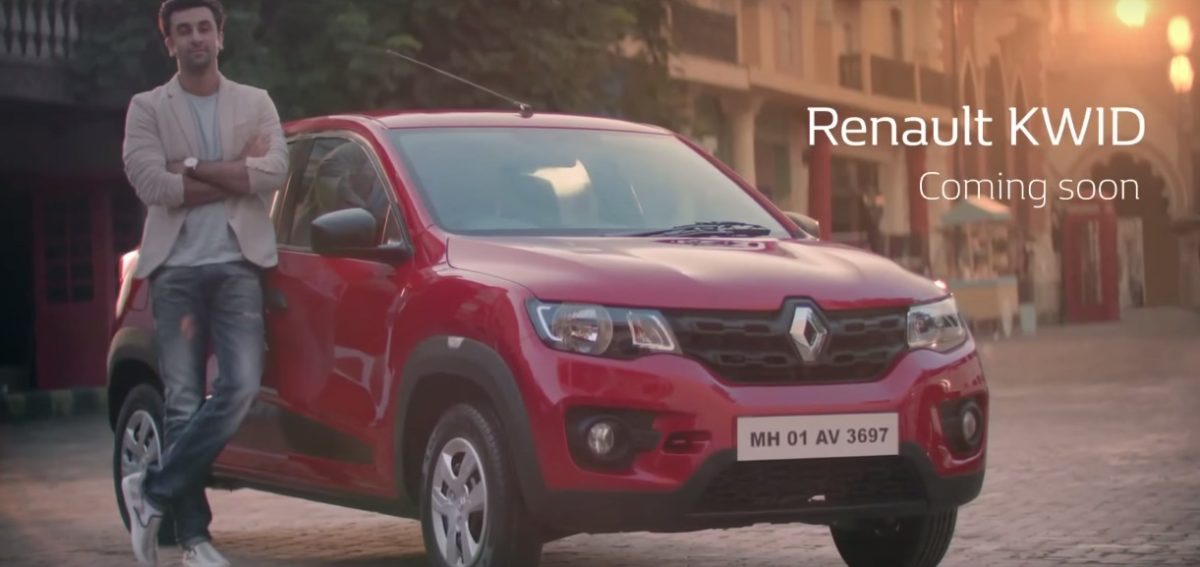 Renault Kwid Ranbir Kapoor