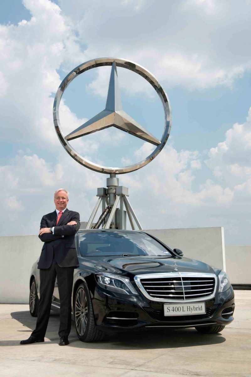 Roland Folger Mercedes Benz India MD CEO