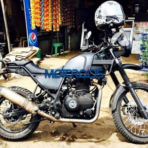 Royal Enfield Himalayan spy image