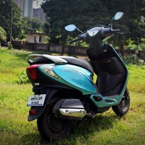 TVS Scooty Zest  rear