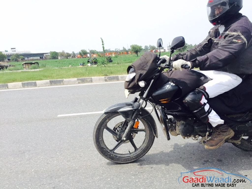 Updated Hero MotoCorp Hunk Spied - 3