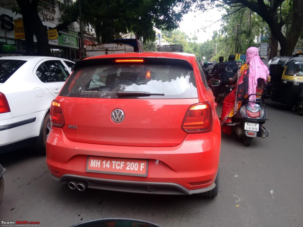 Volkswagen Polo GTI - Spied in India - 2