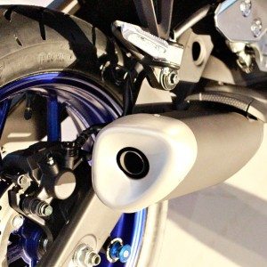 Yamaha India YZF R Launch Event BIC Exhaust