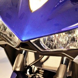 Yamaha India YZF R Launch Event BIC Headlight