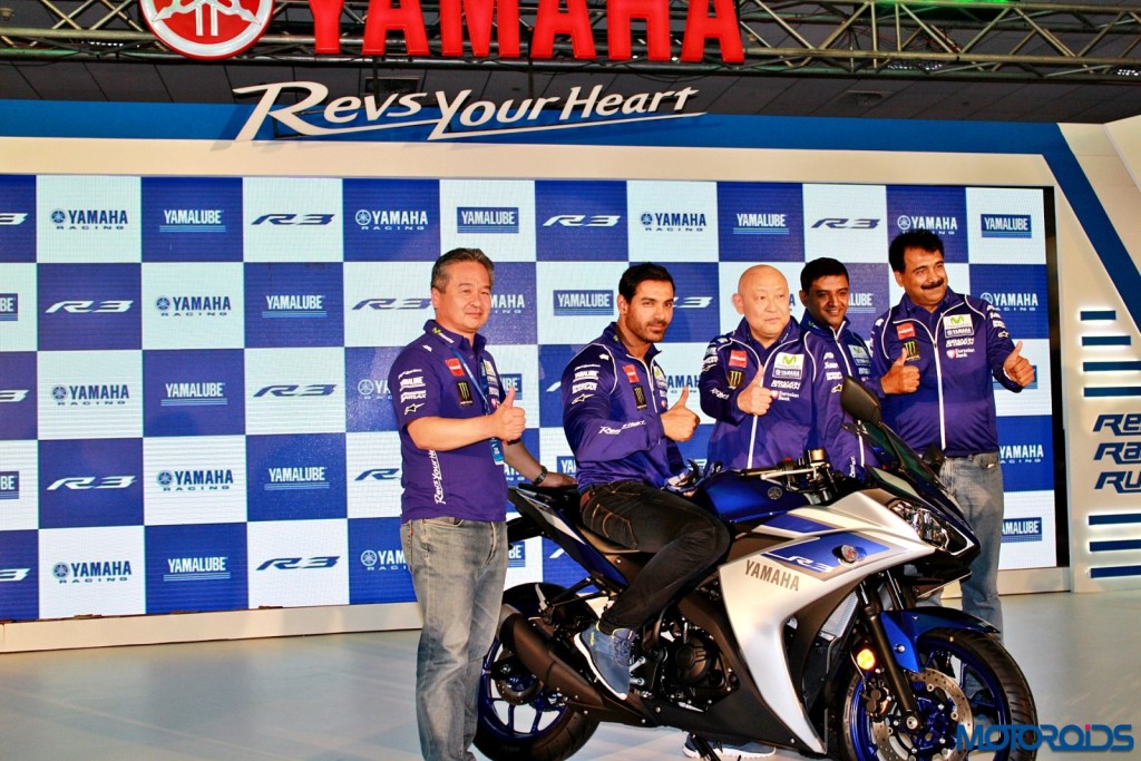 Yamaha India YZF-R3 Launch Event - BIC - Officials (1)