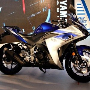 Yamaha India YZF R Launch Event BIC Right Side