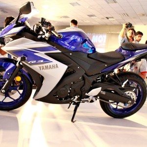 Yamaha India YZF R Launch Event BIC Right Side