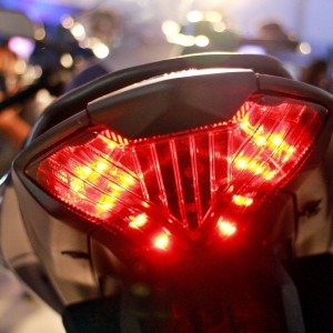 Yamaha India YZF R Launch Event BIC Tail Light
