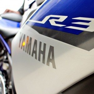 Yamaha YZF R First Ride Review Action Shots