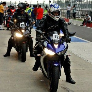 Yamaha YZF R First Ride Review Action Shots