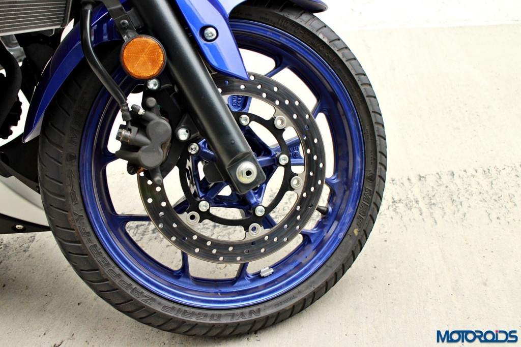 Yamaha YZF-R3 First Ride Review - Front Disc Brake