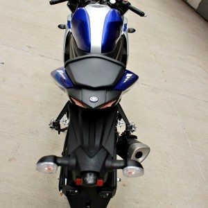 Yamaha YZF R First Ride Review Rear