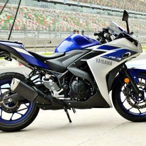 Yamaha YZF R First Ride Review Static Shots At BIC