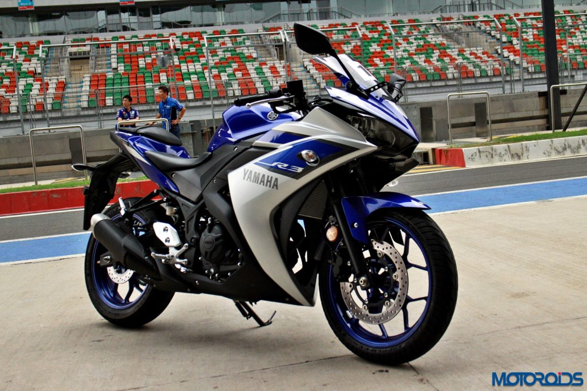 Yamaha YZF R First Ride Review Static Shots At BIC