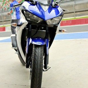 Yamaha YZF R First Ride Review Static Shots At BIC