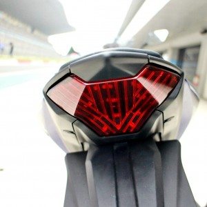 Yamaha YZF R First Ride Review Tail Light