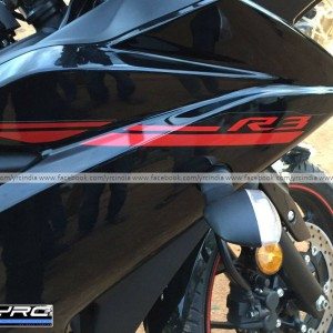 Yamaha YZF R Spied before launch